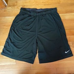 Black Nike DRI-FIT shorts